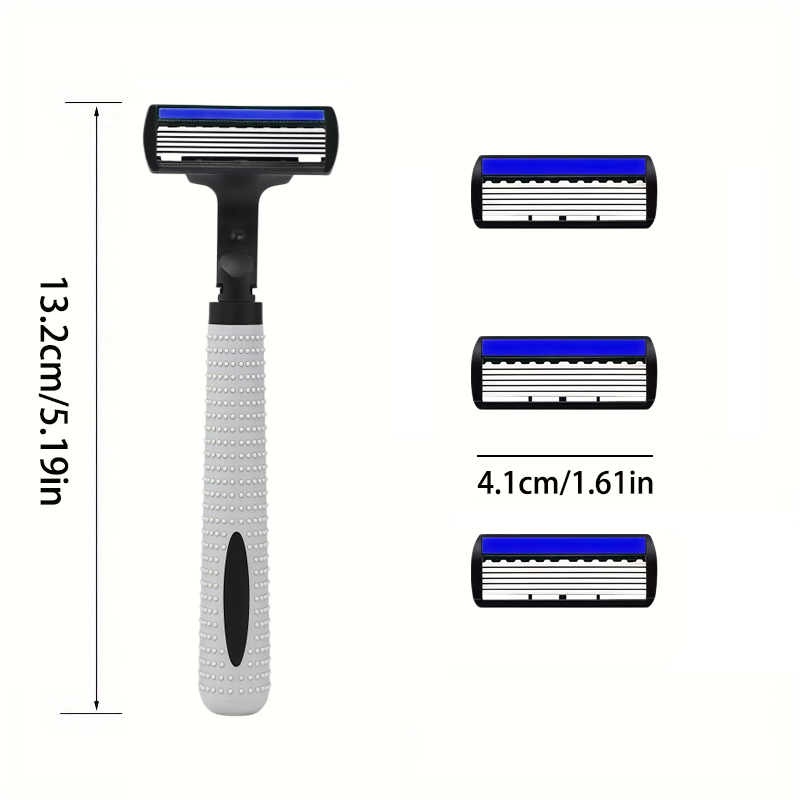 6-Layer Razor Head Manual Shav – Safety Razor Handle recenzja i cena