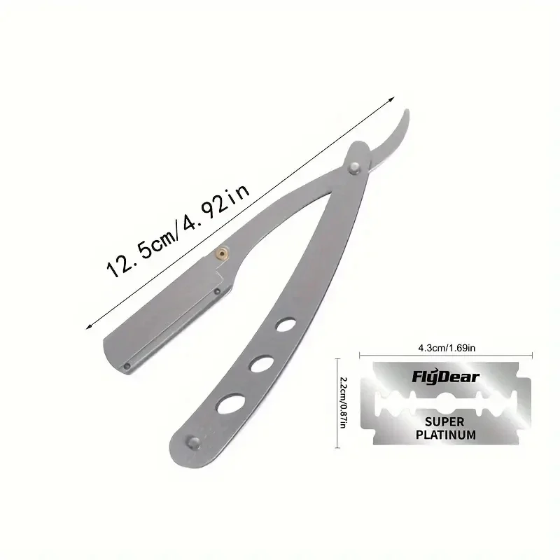 Hair Removal Knife Men Shaves  – Safety Razor Handle recenzja i cena