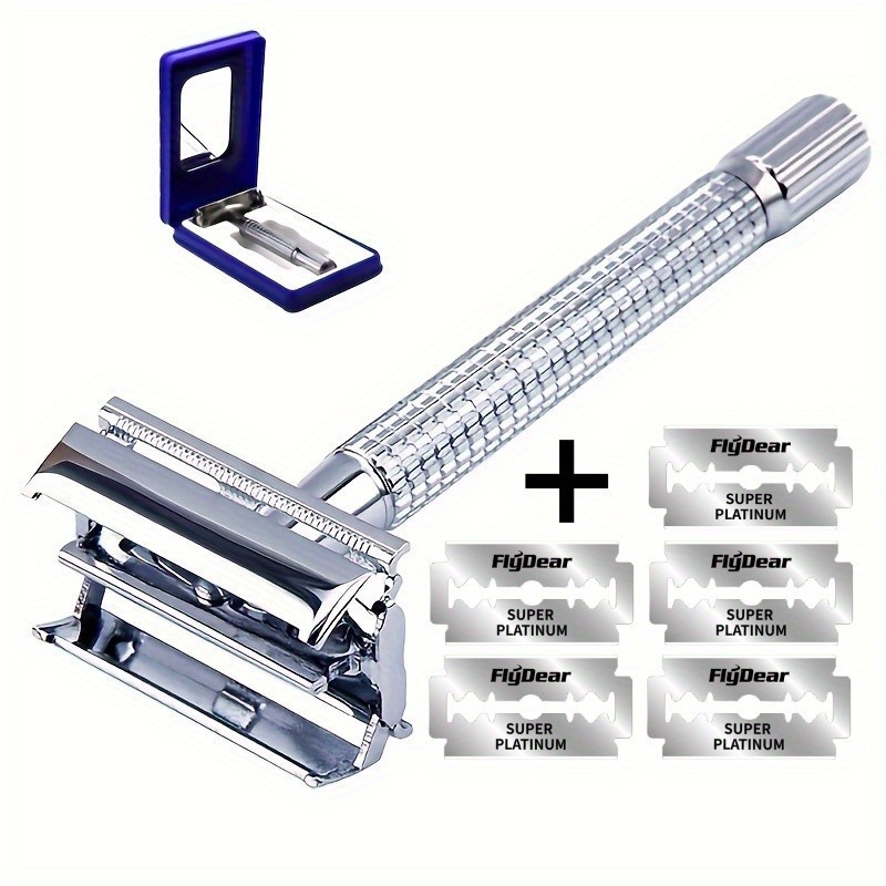 Double Edge Shaving Razor Set  – Safety Razor Handle recenzja i cena