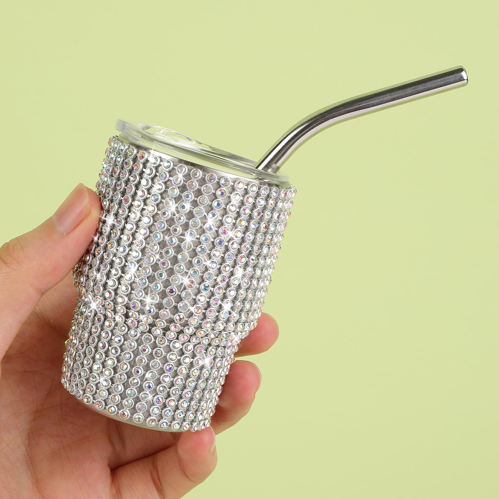 Bling Diamond 3 oz Mini liquor – Stainless Steel Straw recenzja i cena