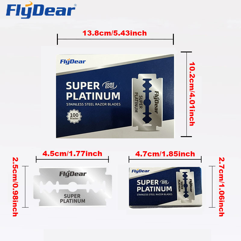 FLYDEAR 10-1000 PCS Stainless  – Safety Razor Handle recenzja i cena